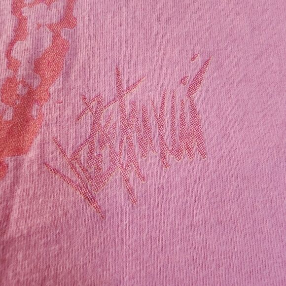 Graceland Elvis Light Pink With Graphics Tshirt Size XL - Picture 3 of 6